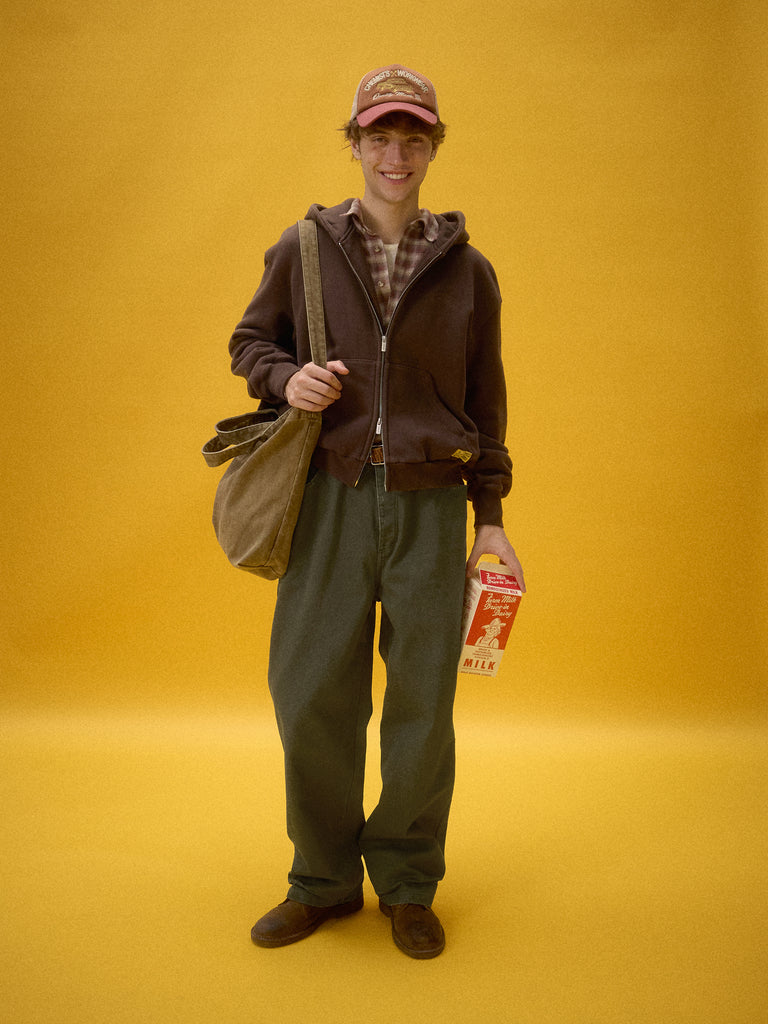 "Chemist‘s Workwear" Straight-Leg Work Pants