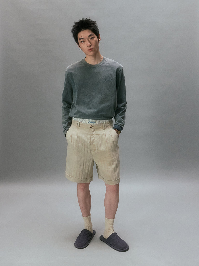 Vintage Basic Long-Sleeve T-Shirt
