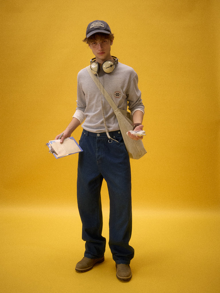 "Chemist‘s Workwear" Straight-Leg Work Pants
