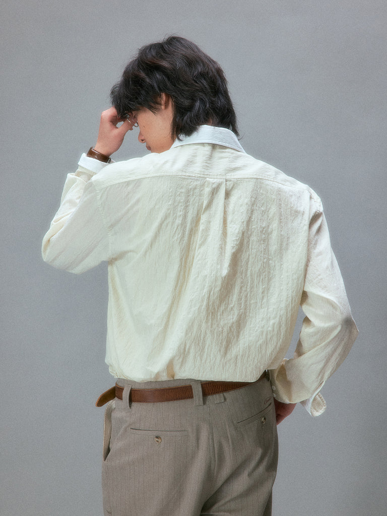 Yutaka Takenouchi's White-Collar Shirt