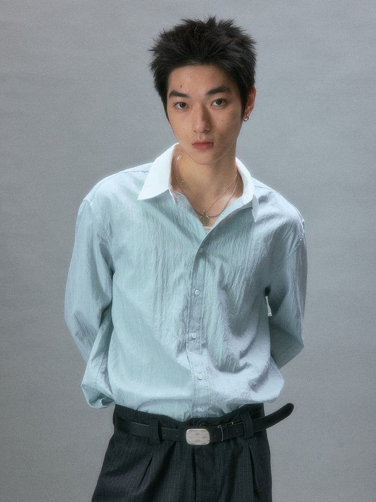 Yutaka Takenouchi's White-Collar Shirt