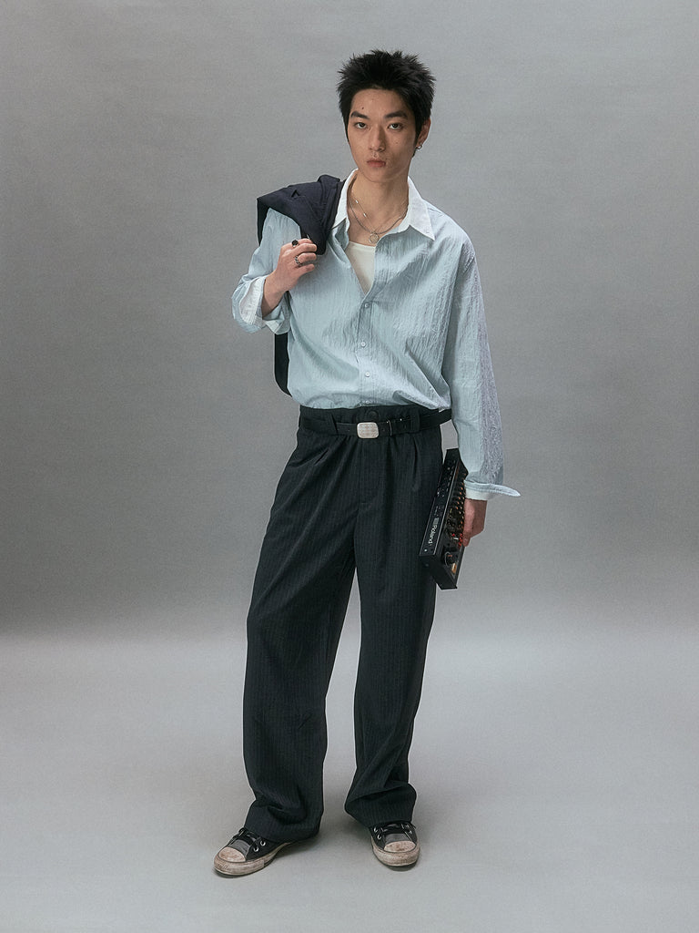 Yutaka Takenouchi's White-Collar Shirt