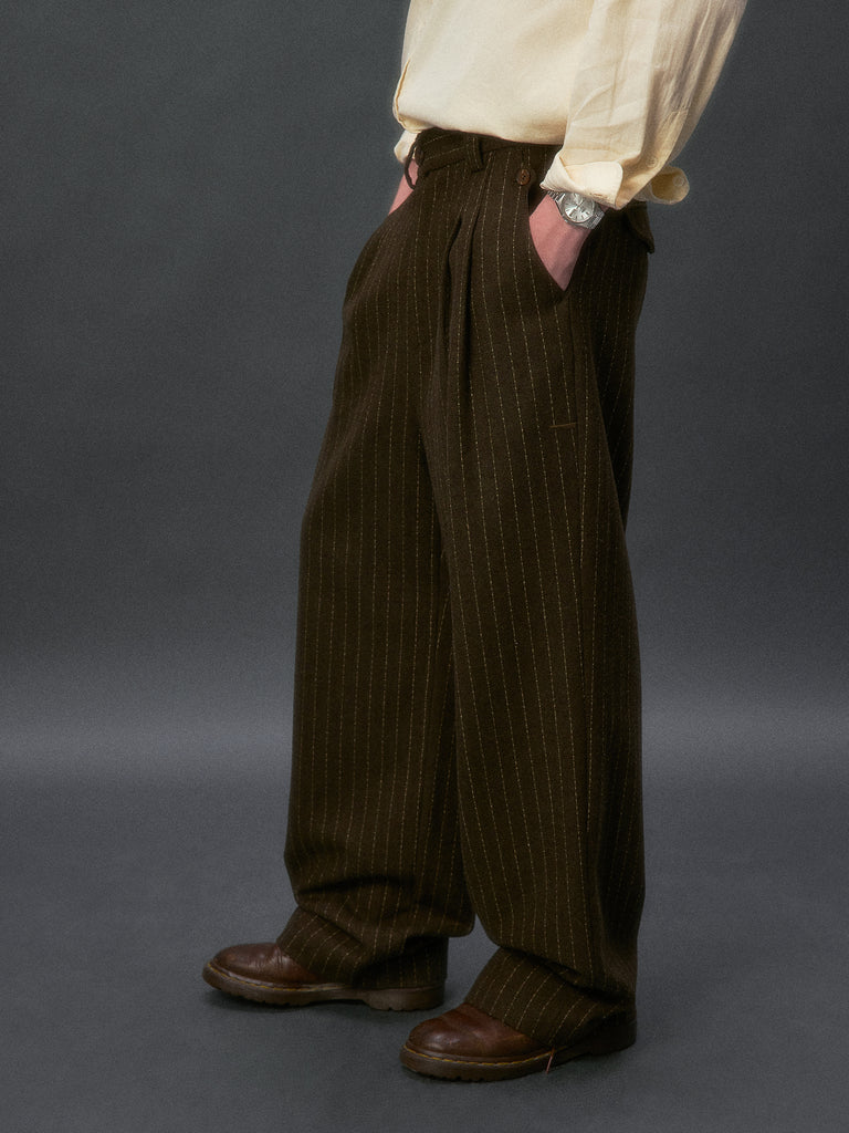 Ivy Style Tweed Trousers