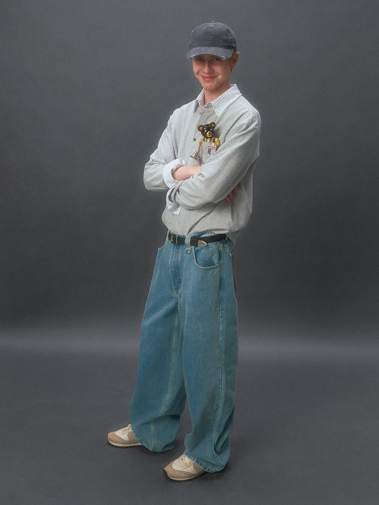 90’s Basic Straight-Leg Jeans