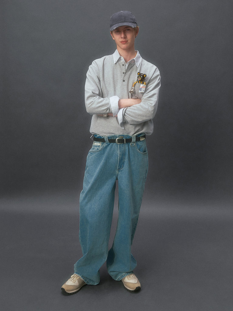 90’s Basic Straight-Leg Jeans