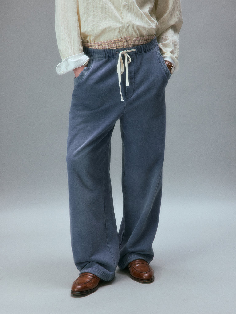 Chemist's Thrift Store Patched Straight Sweatpants