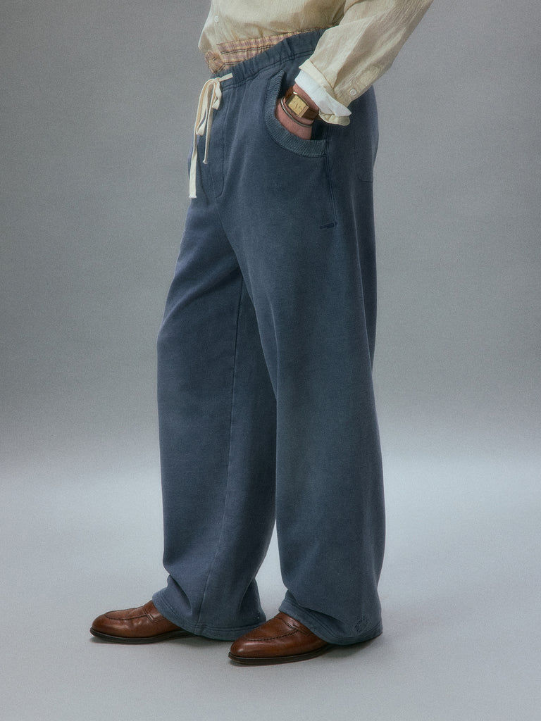 Chemist's Thrift Store Patched Straight Sweatpants
