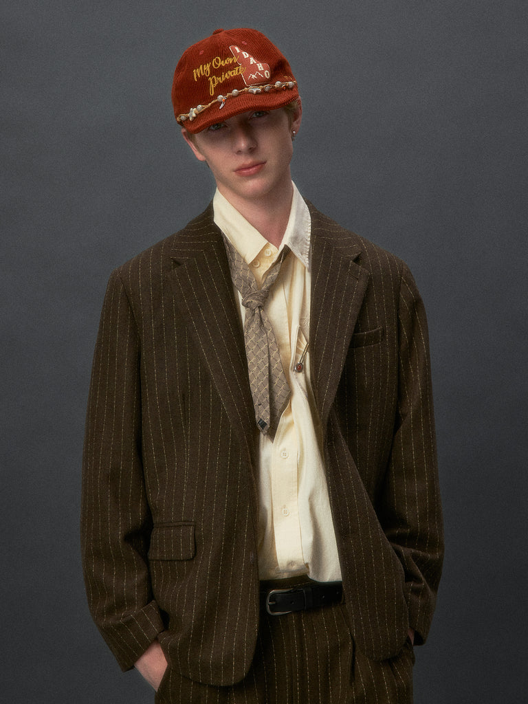 Travis's Striped Blazer