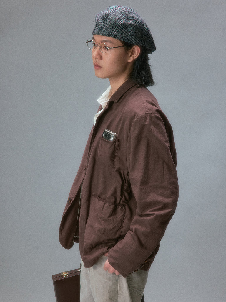 Long Vacation Spring Linen Tailored Jacket