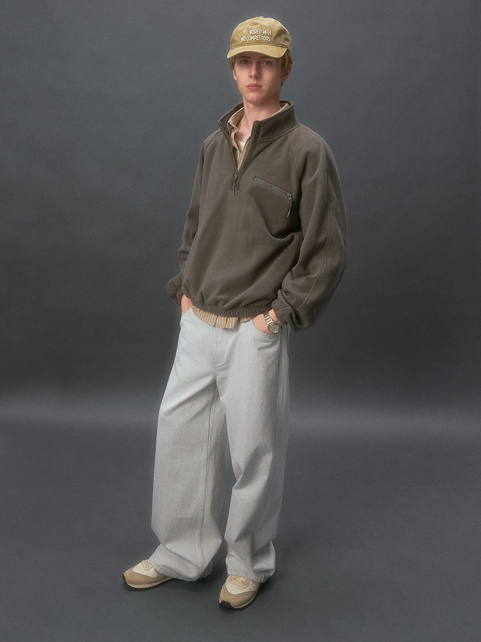 Keanu's Half-Zip Fleece Pullover - Chemist Creations