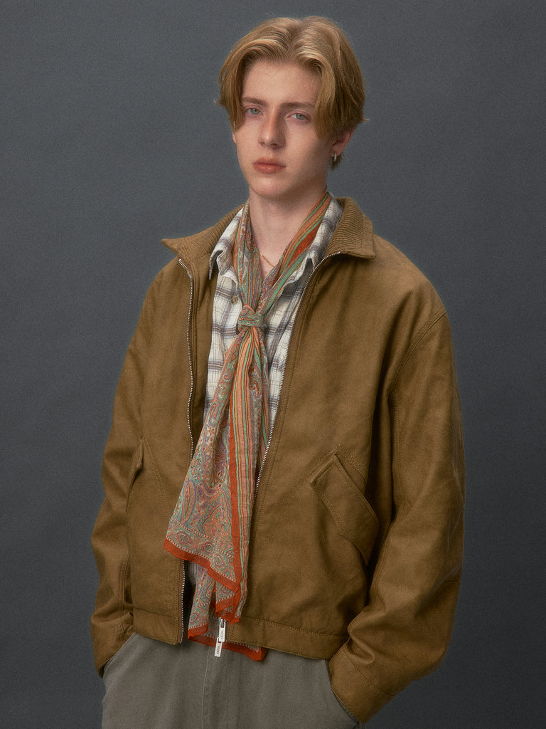 90's Classic Leather Jacket
