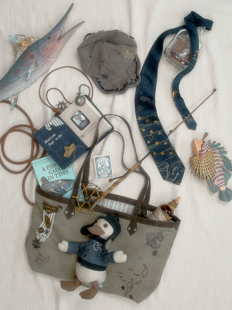 "Arctic Explorer" Old Sailor's Tote Bag