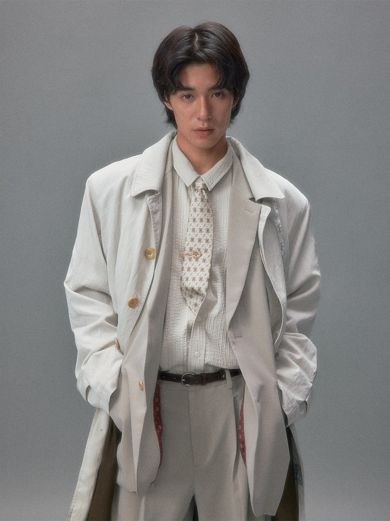 Nagao Kanji's Detachable Liner Trench Coat