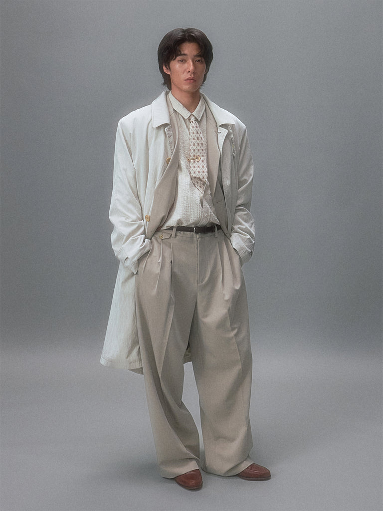 Nagao Kanji's Detachable Liner Trench Coat