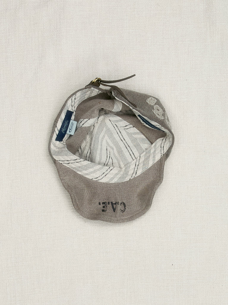 "Arctic Explorer" Old Sailor's Striped Flip Brim Cap