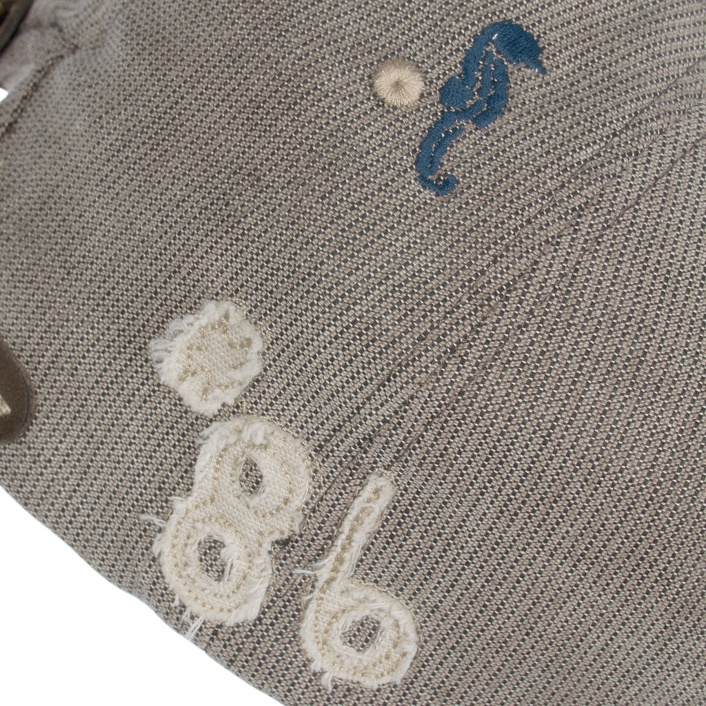 "Arctic Explorer" Old Sailor's Striped Flip Brim Cap