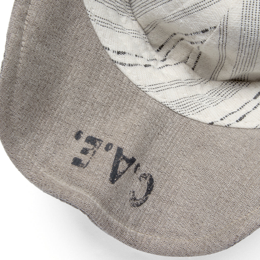 "Arctic Explorer" Old Sailor's Striped Flip Brim Cap
