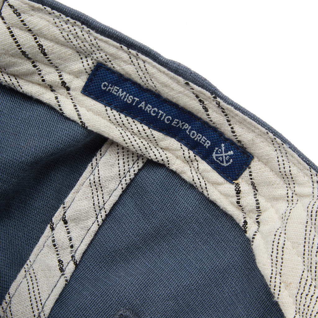 "Arctic Explorer" Sailor Map Sun-Faded Flip Brim Cap