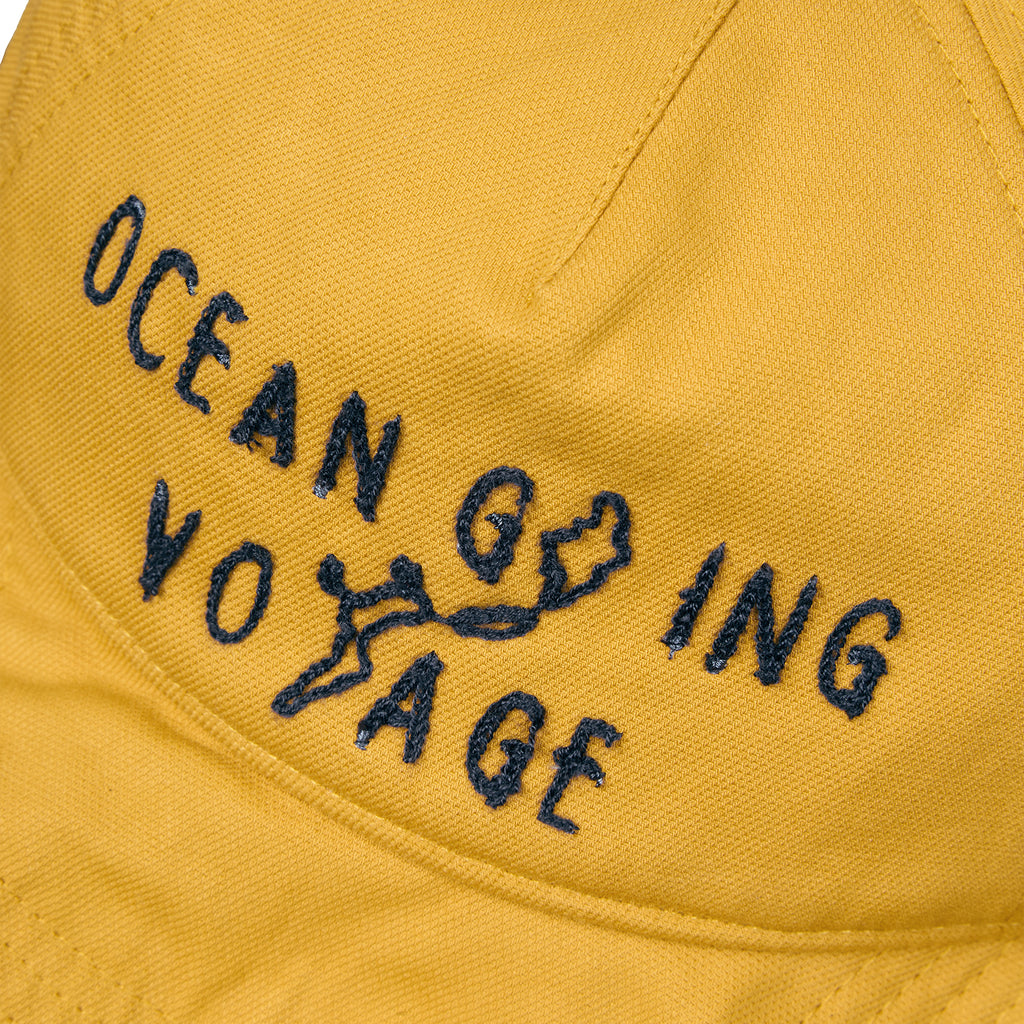 "Arctic Explorer" Sailor Map Sun-Faded Flip Brim Cap