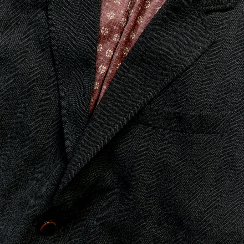 Shibuya Midnight Faded Jacquard Tailored Jacket