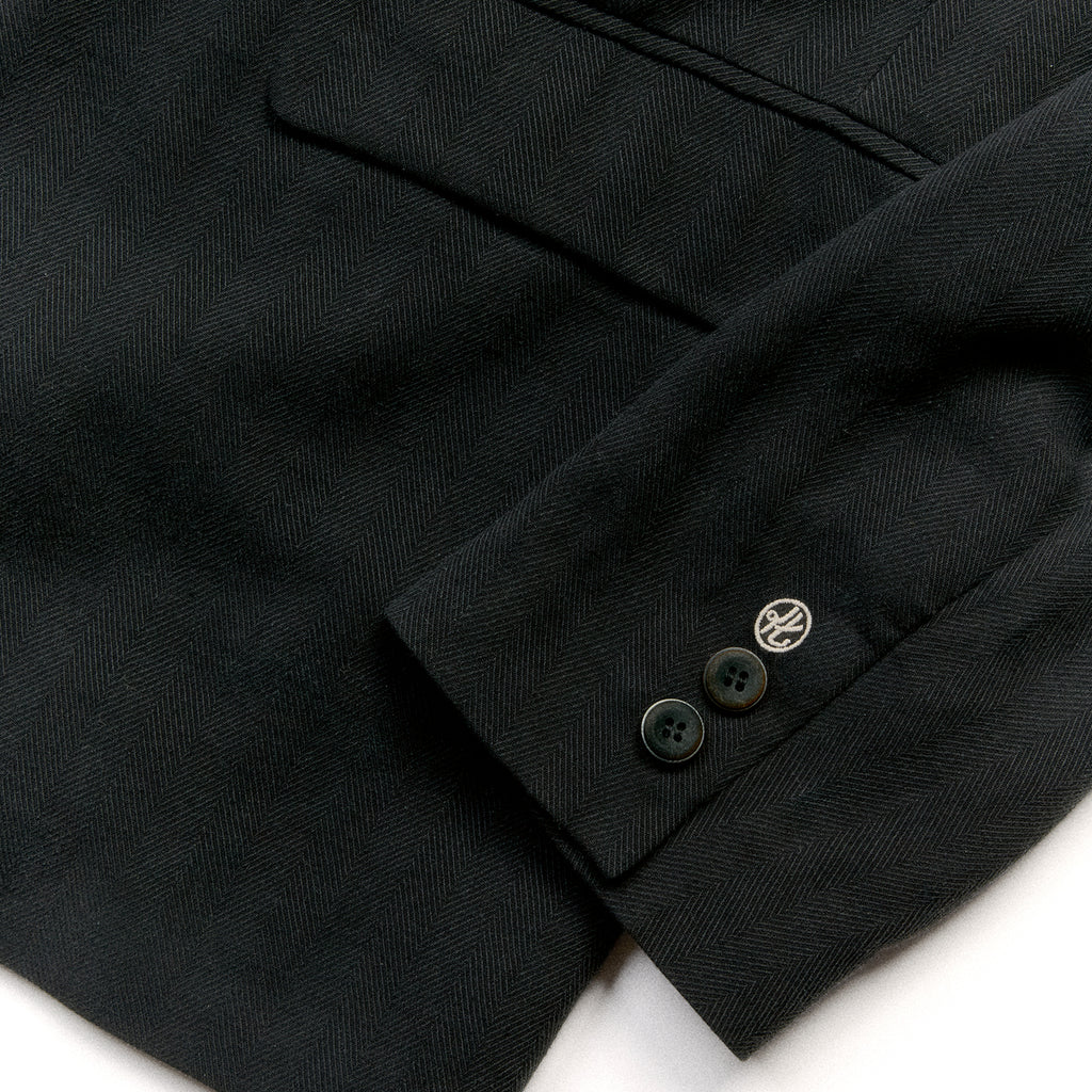 Shibuya Midnight Faded Jacquard Tailored Jacket