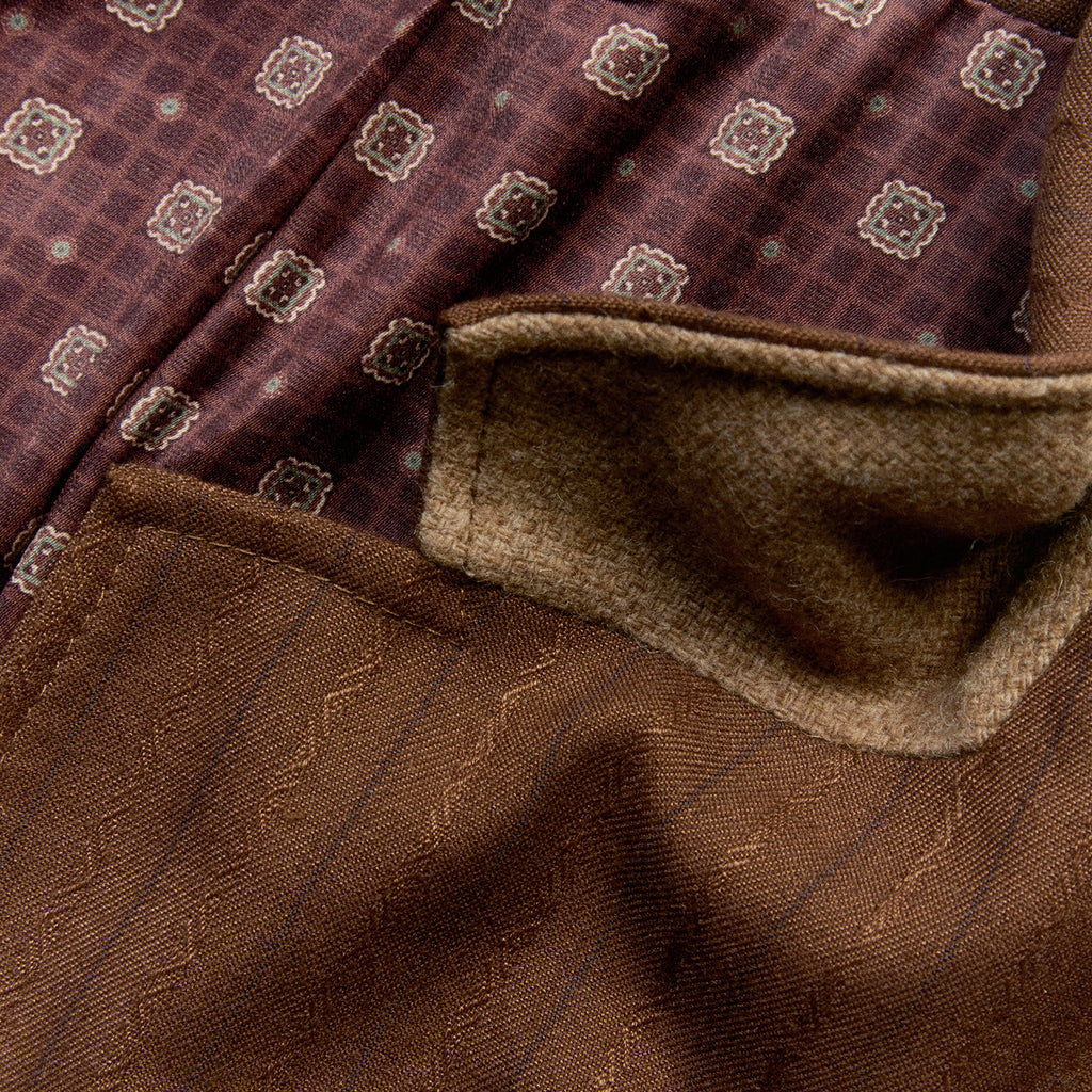 Showa Jacquard Striped Tailored Jacket