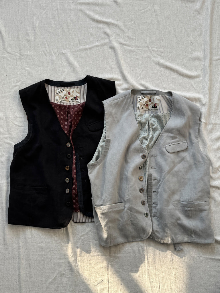 Ginza Jujo Patchwork Suit Vest