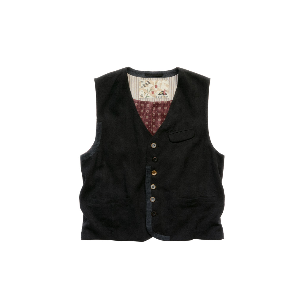 Ginza Jujo Patchwork Suit Vest