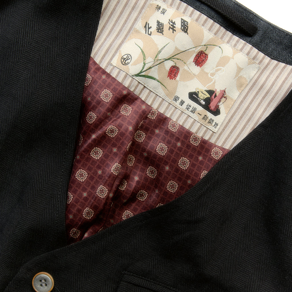 Ginza Jujo Patchwork Suit Vest