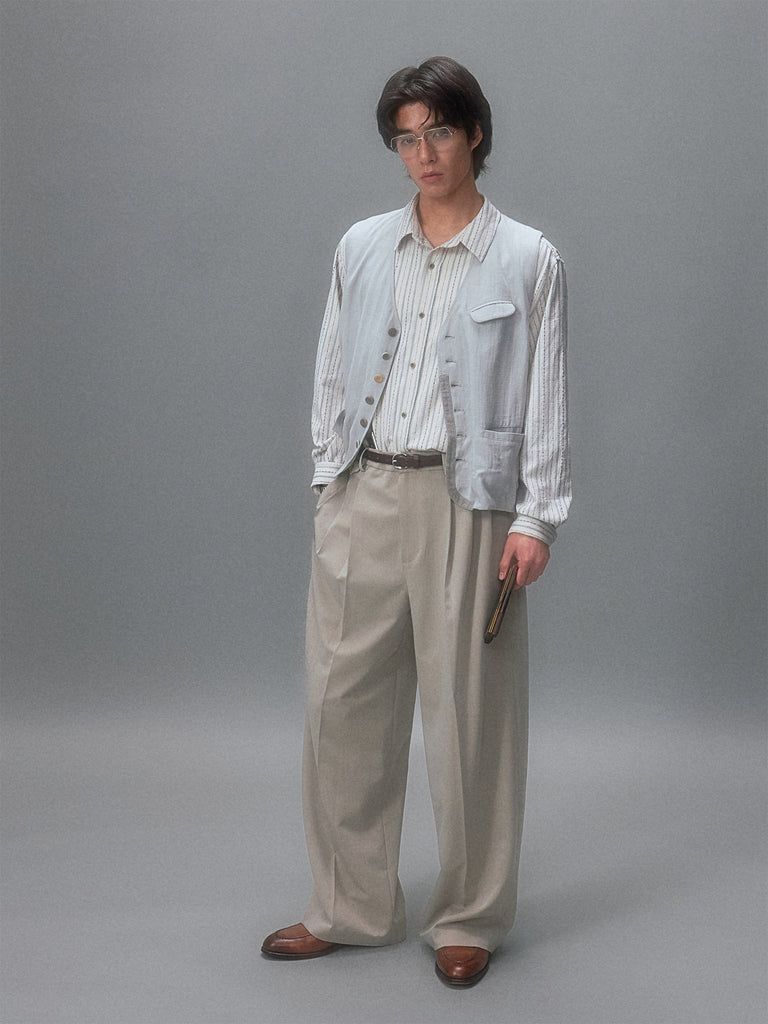 Ginza Jujo Patchwork Suit Vest