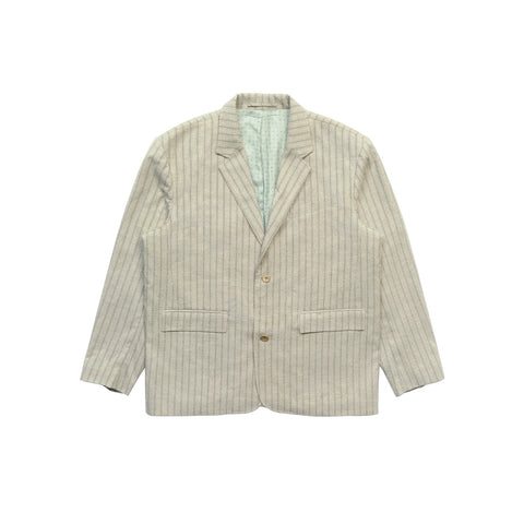 Showa Jacquard Striped Tailored Jacket