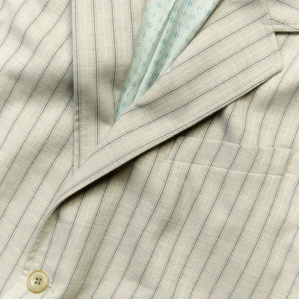 Showa Jacquard Striped Tailored Jacket