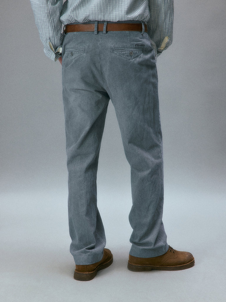 90’s Clean-Cut Slim Straight Casual Chinos
