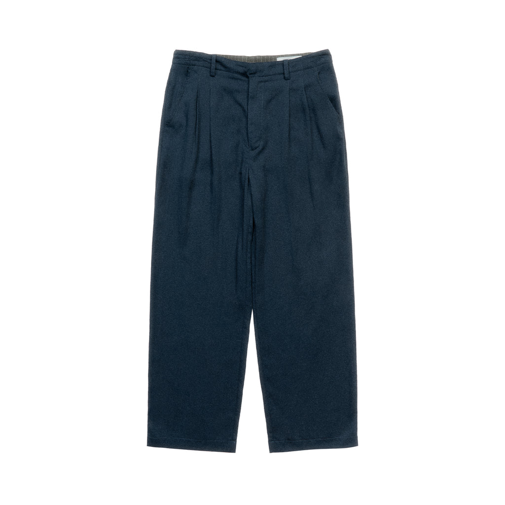 Shibuya Midnight Subtle Pattern Relaxed Straight Leg Trousers