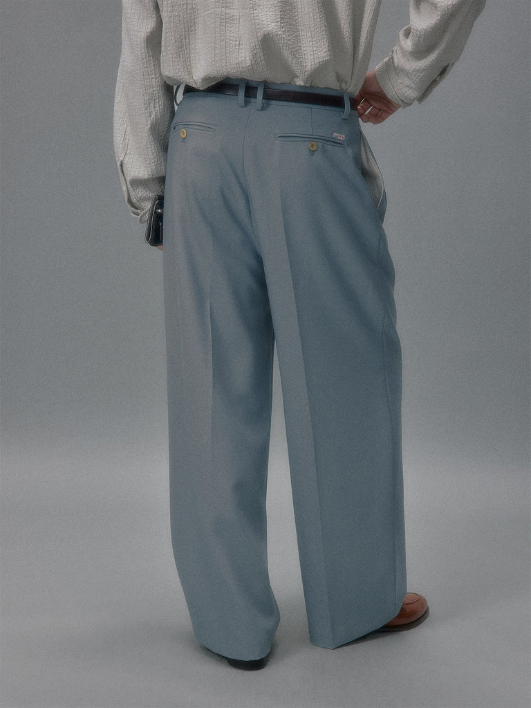 Kasei Yōfuku Showa Oversized Straight Leg Trousers