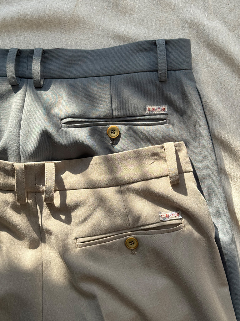 Kasei Yōfuku Showa Oversized Straight Leg Trousers