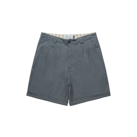 Kamogawa Picnic Vintage Texture Tailored Shorts
