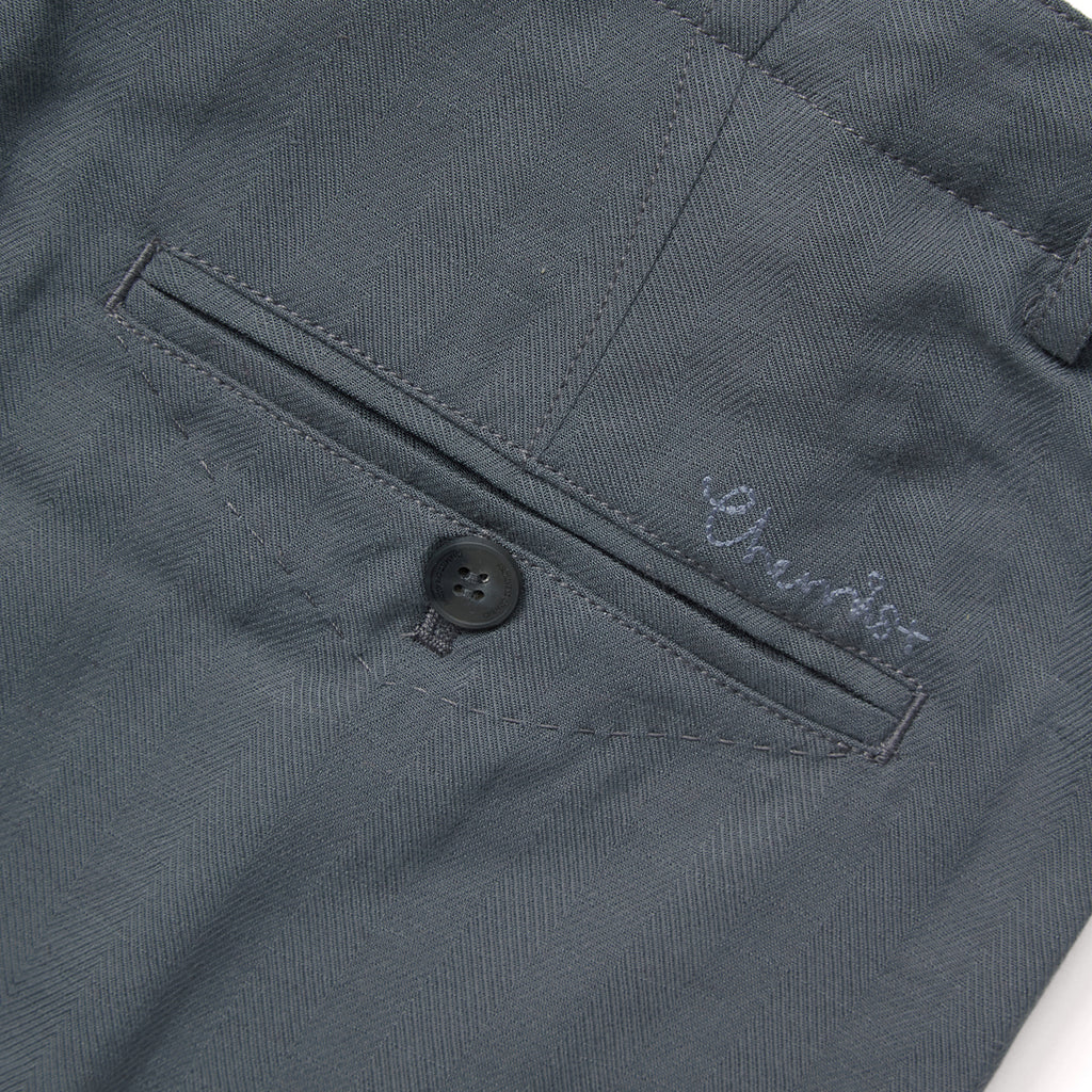 Kamogawa Picnic Vintage Texture Tailored Shorts