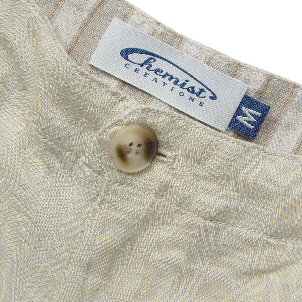 Kamogawa Picnic Vintage Texture Tailored Shorts