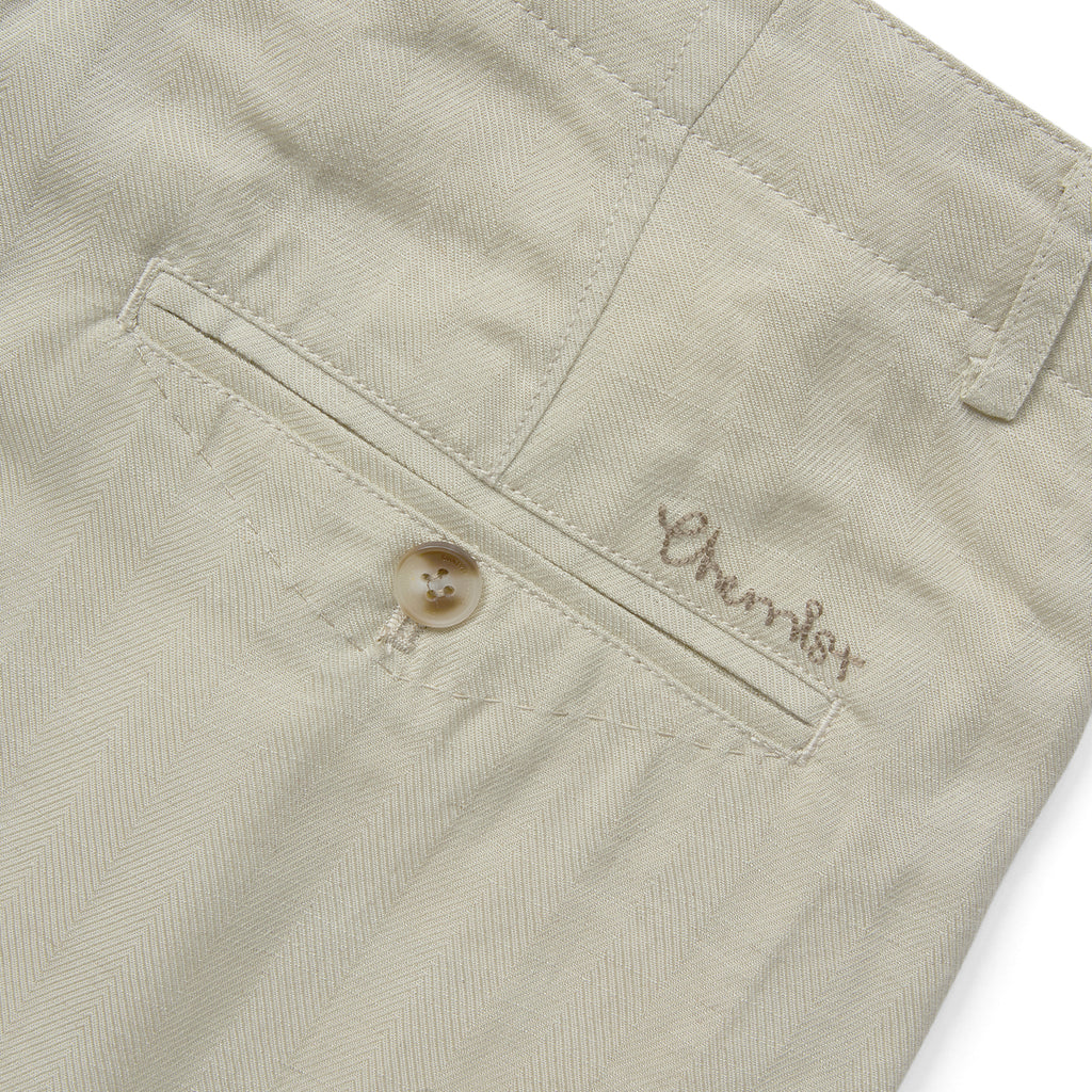 Kamogawa Picnic Vintage Texture Tailored Shorts