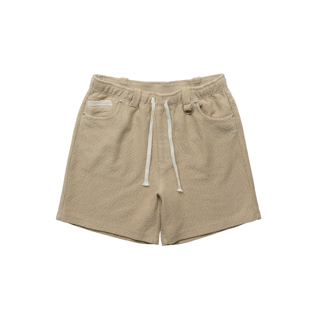Okinawa Beach House Textured Pilled Shorts