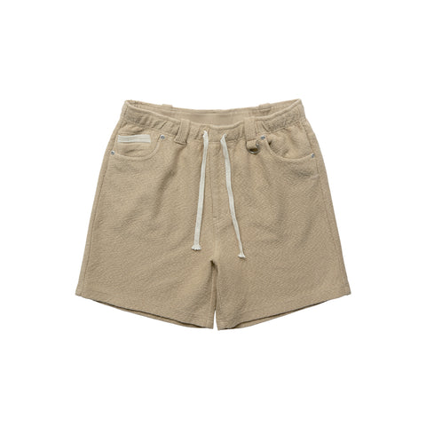 Okinawa Beach House Textured Pilled Shorts