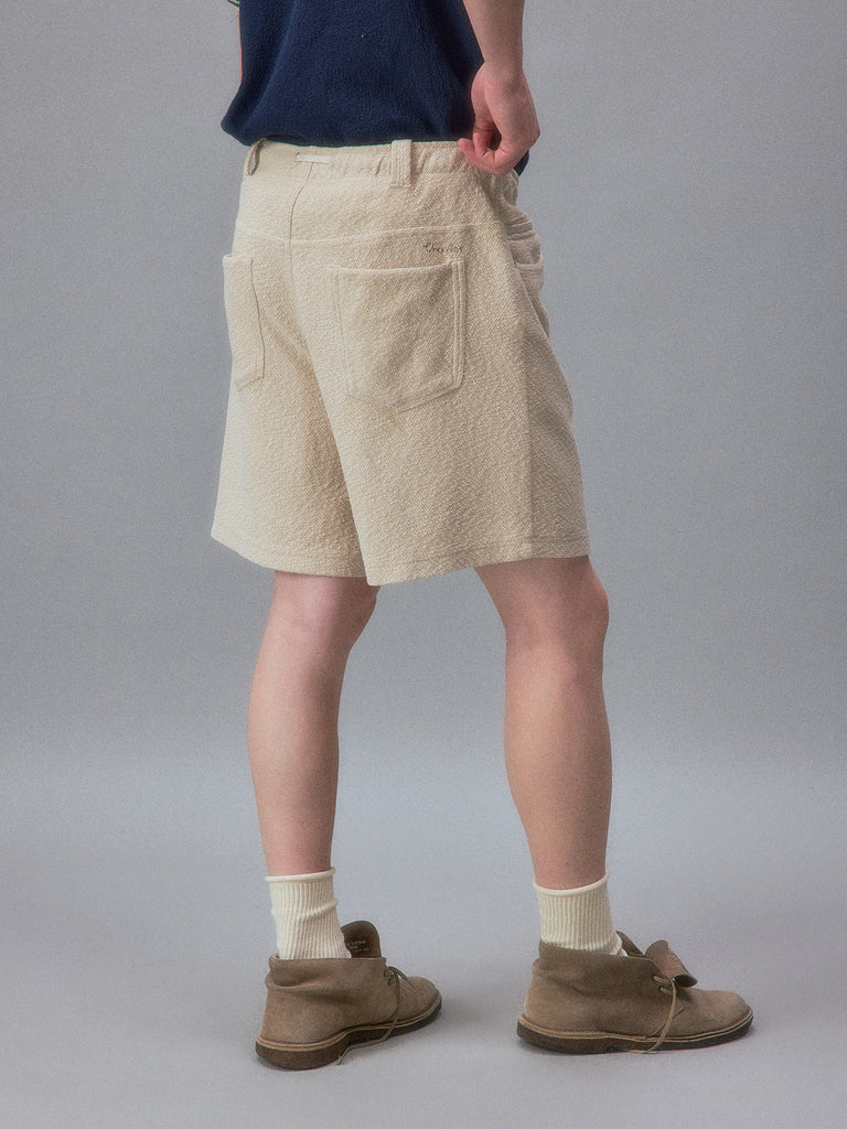 Okinawa Beach House Textured Pilled Shorts