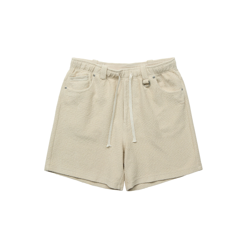 Okinawa Beach House Textured Pilled Shorts