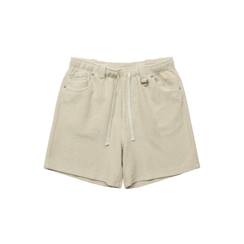 Okinawa Beach House Textured Pilled Shorts