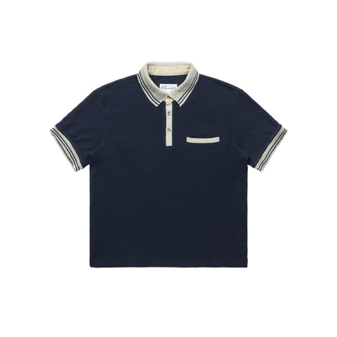 90’s Vintage Jacquard Knit Polo