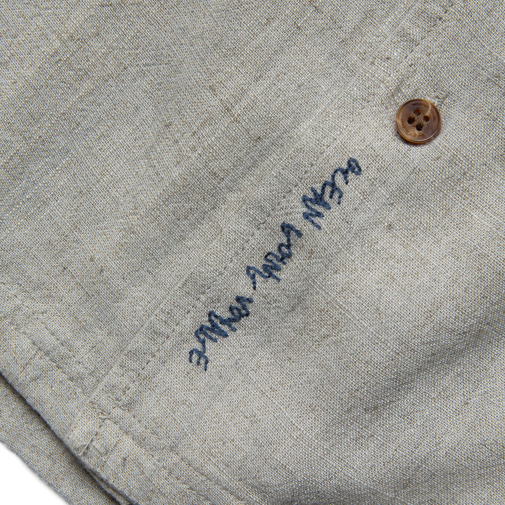 "Arctic Explorer"" Manta Ray Collar Short-Sleeved Shirt"