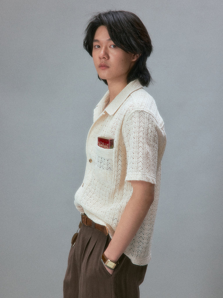 Beach Boys Mesh Textured Shirt