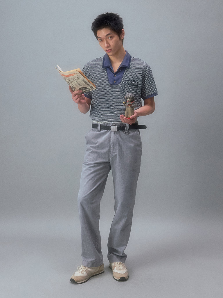 Long Vacation Sena Striped Polo