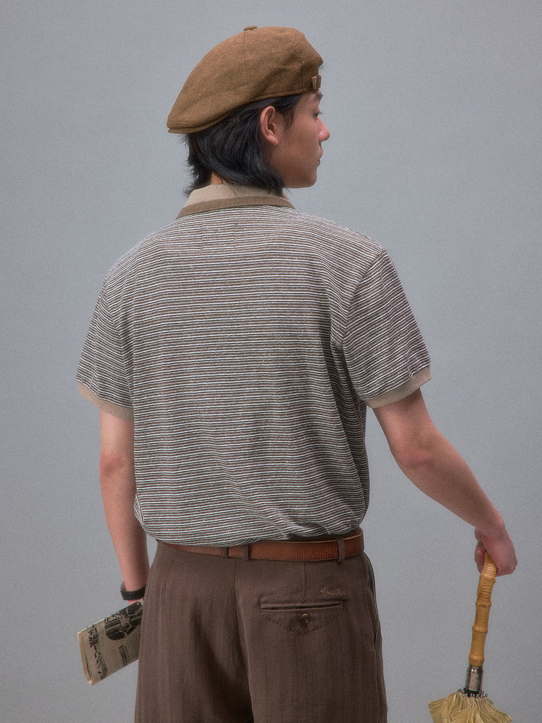 Long Vacation Sena Striped Polo